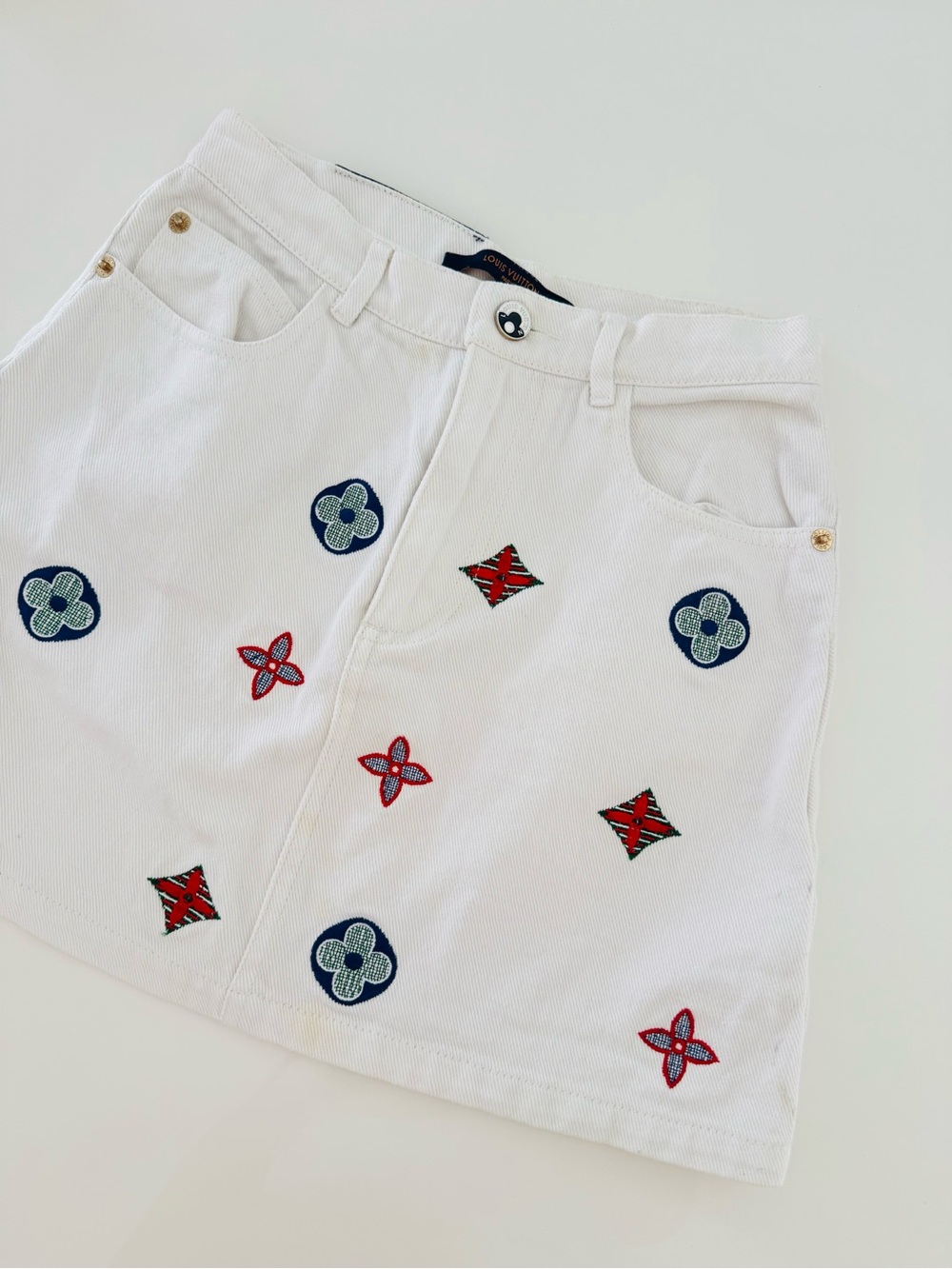 Authentic ✨ Louis Vuitton white skirt for little girl